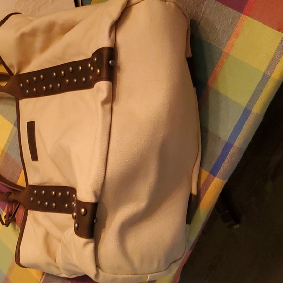 Beryll Canvas and Leather Tote made in USA, Very Good Condition - Picture 8 of 8